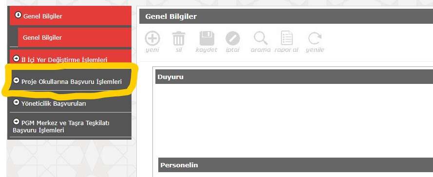 Proje Okullarına Öğretmen ve Müdür Olabilmek İçin Başvuru Nasıl Yapılır? İşte Resimli Anlatım 3